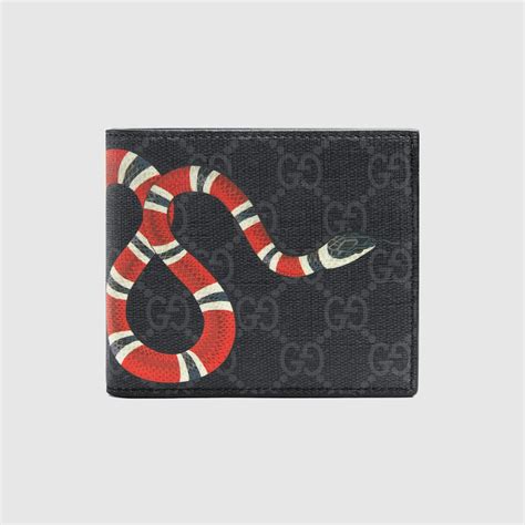 gucci portafogli snake|gucci kingsnake print.